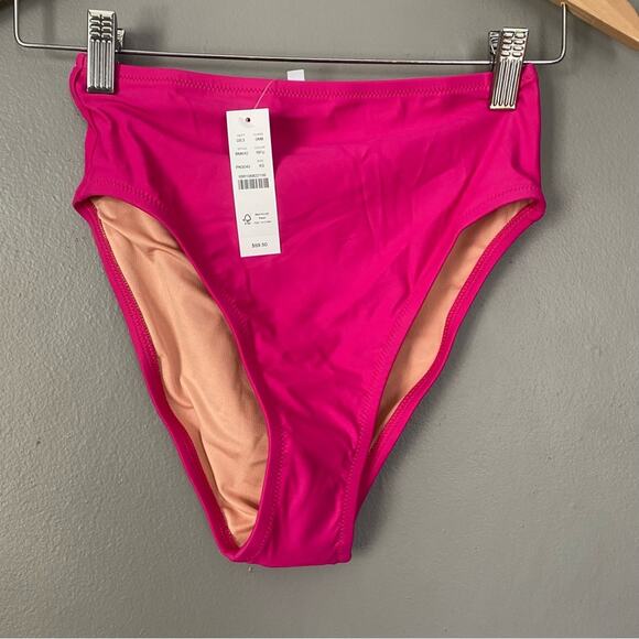 NWT J. CREW Hallie High Rise Swim Bottom  Bikini Separate Full Coverage Size XS - Picture 3 of 6